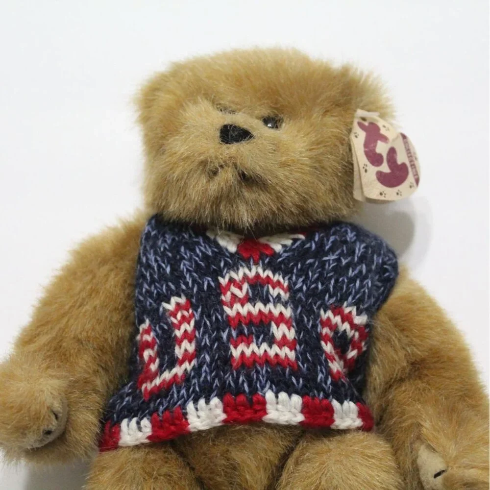 NWT TY Collection Digby Bear Style 6013 Designed by Linda Harris-1993- USA Red W